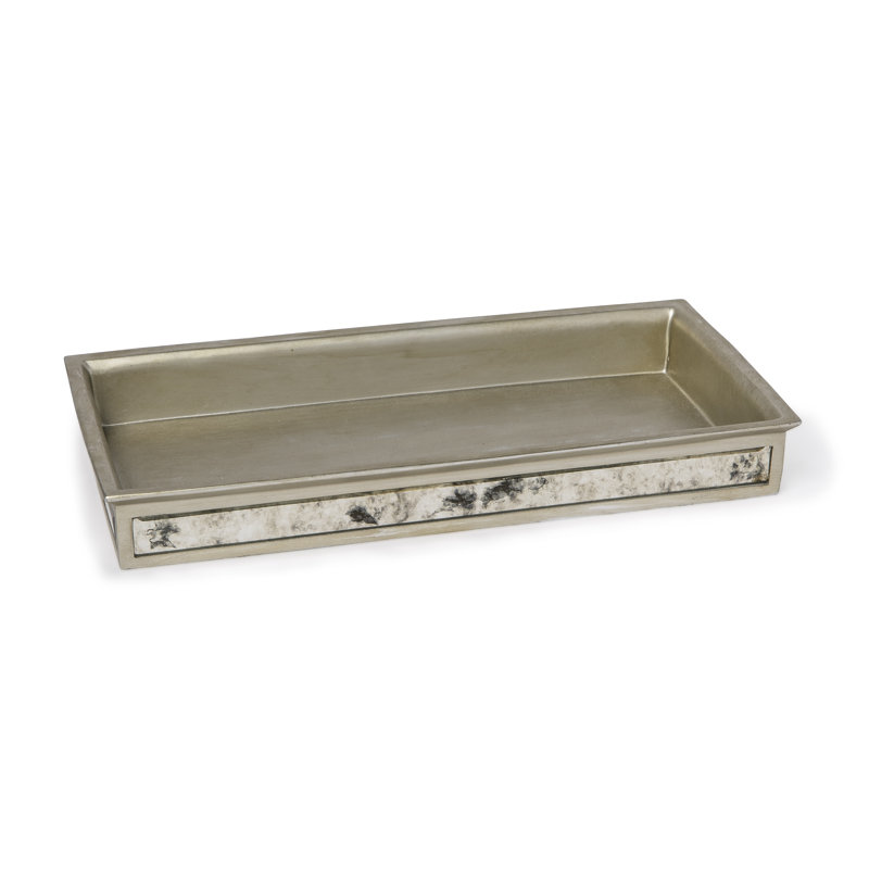 House of Hampton® Strafford Glass Bathroom Accessory Tray & Reviews